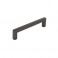 Brushed Matt Black D-Handle 138mm