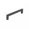 Brushed Matt Black D-Handle 138mm