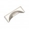 Brushed Nickle Rectangular Backplate Cup Handle 1