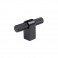 Matt Black Knurled T-Bar 60mm