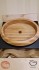 SVALL - Solid Lumber Ash Oval Washbasin Brass Stopper