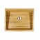 SVALL - Solid Lumber Oak Basin