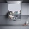 Deluxe Pull Down Basket Chrome 600MM