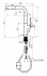 RUBINETA - Bona-35 PO Black Pull Out Spray L-Spout Tap