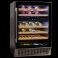 NORDMENDE - 60cm Dual Zone Wine Cooler WC46IX
