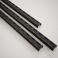 ROTHLEY - Shelving Upright Matt Black Twin Slot 710MM