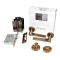 DEANTA - Altaire Bright Coffee Bathroom Lockset LHH056 