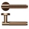DEANTA - Roma Satin Dark Rose Gold Bathroom Lockset LHH069