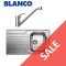 BLANCO SINK & TAP OFFER 1 - Dinas 45 S Sink S/Steel & Daras Tap Chrome
