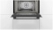 BOSCH - Black Pack Series 4 - Built-in Single Oven HQA534BB3B & Built-in Microwave CMA583MB0B
