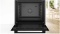 BOSCH - Black Pack Series 4 - Built-in Single Oven HQA534BB3B & Built-in Microwave CMA583MB0B
