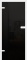 ERKADO - Graf 65 Black Opaque Glass Doors