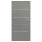 ERKADO - Inlays Brushed Steel Lux 107 Doors