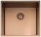 CAPLE - Mode045CO Inset or Undermount Sink Copper Finish