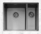 CAPLE - Mode3415RGM Inset or Undermount Sink Gunmetal Finish