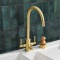 CLEARWATER - Stella Tri-Spa Satin Brass Filter Tap