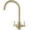 CLEARWATER - Stella Tri-Spa Satin Brass Filter Tap