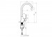 RUBINETA - Polished Chrome Kitchen Side Lever Tap 