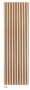 LOSAN BENELUX - Hotán® Harmony Acoustic Panel - Oak 3M
