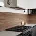 ALLOY SPLASHBACKS - Flutted Oak Timber