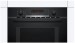 BOSCH Pack Series 4 - Built-in Single Oven HQA534BB3B & CMA583MB0B & Built-in Microwave CMA583MB0B