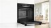 BOSCH Pack Series 4 - Built-in Single Oven HQA534BB3B & CMA583MB0B & Built-in Microwave CMA583MB0B