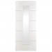 CONTRACT WHITE - Hydra Clear Glass Internal Doors