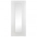 CONTRACT WHITE - Unicorn Clear Glass Internal Doors