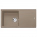 FRANKE - Basis Single Bowl Inset Sink Reversible Fragranite Oyster