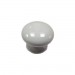 KNOB - White Ceramic Plain