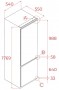 TEKA - Integrated Fridge 70-30 Freezer TEKA - Integrated Fridge 70-30 Freezer 