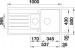BLANCO - Legra 6 S Silgranit Alumetallic Inset Sink