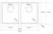 CAPLE - Mode201 Undermount or Inset Sink Stainless Steel