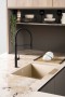 CAPLE - LEE500DS Inset or Undermount Geotech Granite Sink Desert Sand