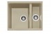 CAPLE - LEE151DS Undermount Geotech Granite 1.5 Bowl Sink Dessert Sand