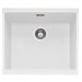 CAPLE - LEE500CW Inset or Undermount Geotech Granite Sink Chalk White