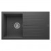 Composite Sink - Granite Anthracite Single Bowl & Single Drainer