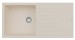 Composite Sink - Granite Cream Single Bowl & Single Drainer XL