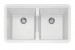 CAPLE - Lee200AN Undermount Geotech Granite Sink Chalk White
