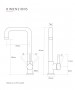 CAPLE - ASPEN QUAD Single Lever Tap Polished Chrome