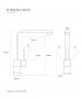 CAPLE - DUMAS Single Lever Tap Polished Chrome