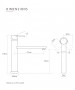 CAPLE - HAYDEN Single Lever Tap Solid Stainless Steel