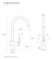 CAPLE - TAYO Single Lever Tap Solid Stainless Steel