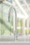 CAPLE - Aspen Pull-out Kitchen Tap Stainless Steel