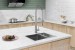 CAPLE - Howe Pull-out Kitchen Tap Stainless Steel