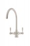 CAPLE - Leval Dual Lever Kitchen Tap Antique Brushed Nickel