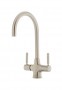 CAPLE - Washington Dual Lever Kitchen Tap Brushed Nickel