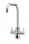 CAPLE - Zuben Quad Dual Lever Kitchen Tap Polished Chrome