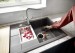 BLANCO - Lanora Brushed Stainless Steel Twin Tap