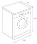 TEKA - Freestanding Washer Dryer 8kg/6kg